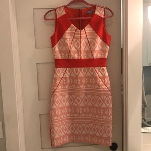 Antonio Melani dress, geometric pattern - Size 2